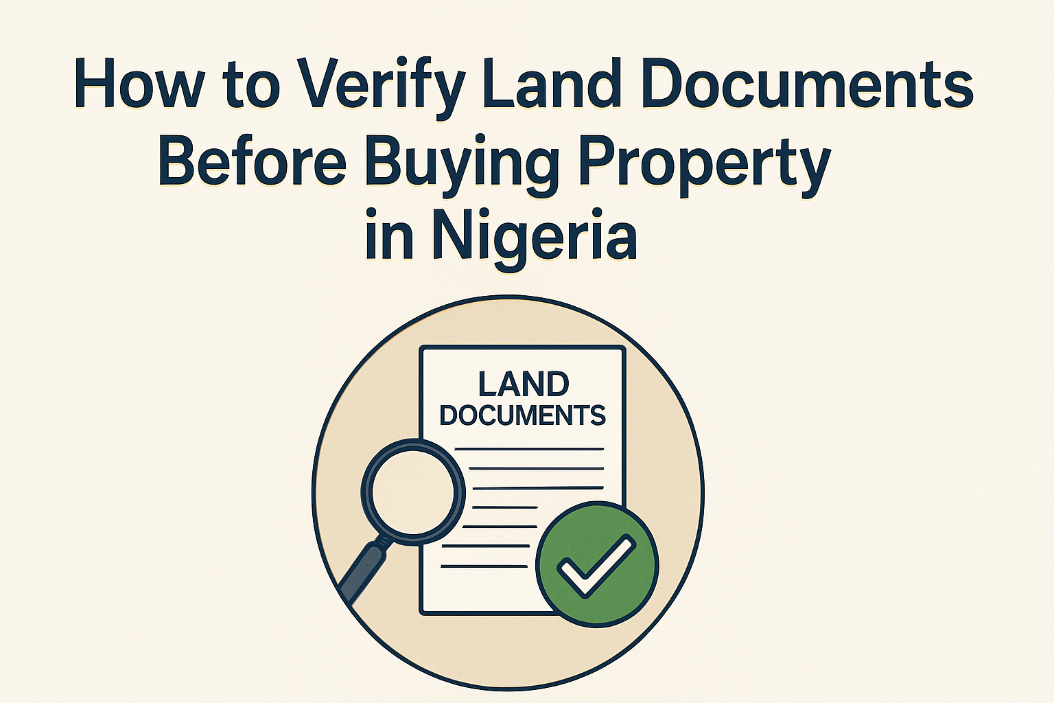 How to Verify Land Documents Before Buying Property in Nigeria (2025 Guide)